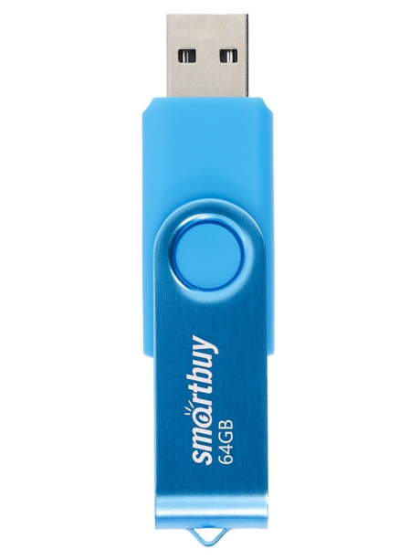 флешка USB SmartBuy Twist 64GB blue
