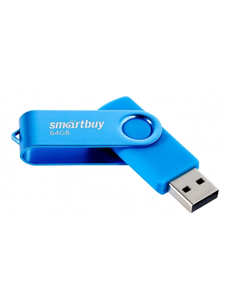 флешка USB SmartBuy Twist 64GB blue
