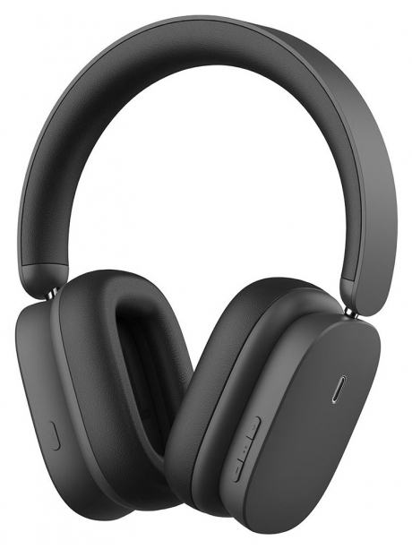 беспроводные наушники с микрофоном Baseus Bowie H1 Noise-Cancelling Wireless Headphones gray