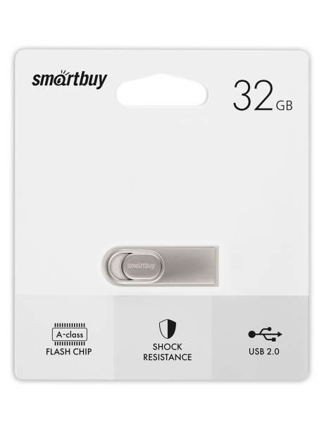 флешка USB SmartBuy M3 Metal  32Gb silver