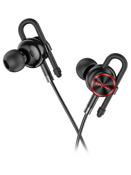 наушники с микрофоном для смартфона Hoco M84 Perfection universal earphones with mic black