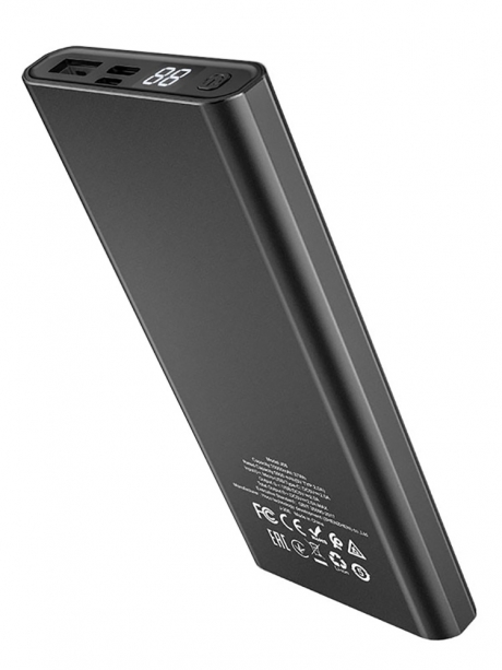внешний аккумулятор Hoco J68 Resourceful digital display power bank(10000mAh) black