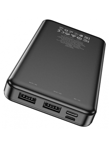 внешний аккумулятор Hoco J91 Power bank(10000mAh) black