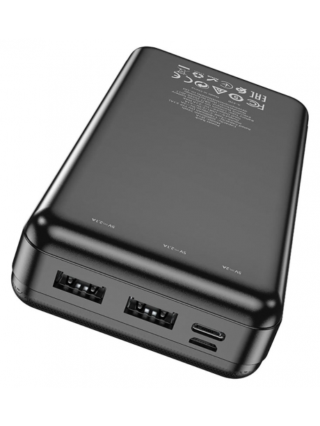 внешний аккумулятор Hoco J91A power bank(20000mAh) black