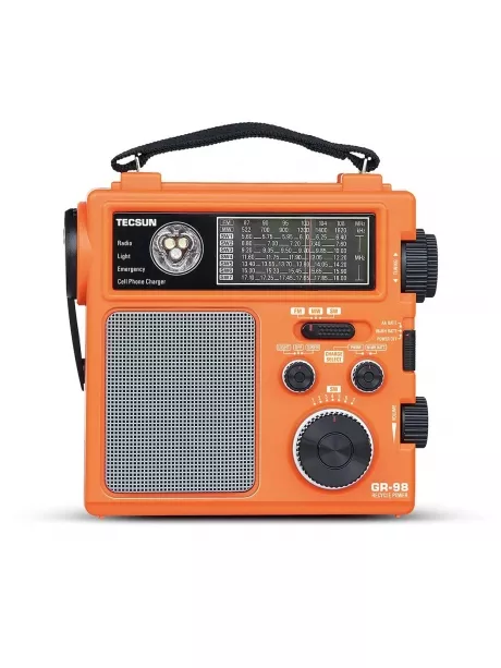 цифровой радиоприемник для экстремальных условий Tecsun GR-98 (export version) orange