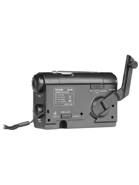 радиоприемник с динамо-генератором Tecsun GR-99 (export version) black