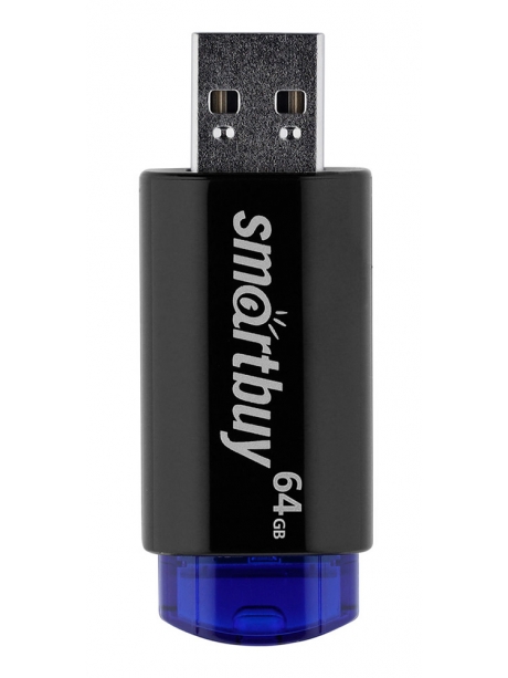 флешка USB SmartBuy Click 64GB black blue