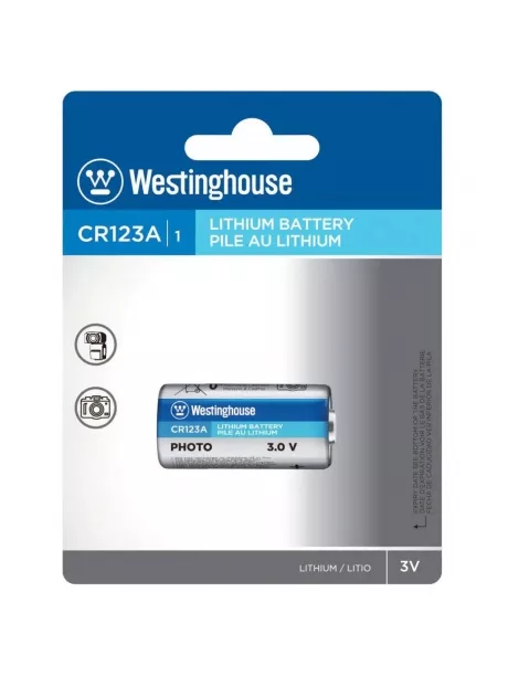 батарейки Westinghouse CR123A 3шт. 