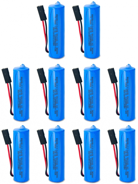 батарейки 3.6 В с коннектором Dupont 2,54 (BLS-2) Westinghouse ER 14505BMD1 (AA) connector 10шт. 