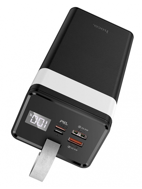 внешний аккумулятор Hoco J86 Powermaster 22.5W fully compatible power bank(40000mAh) black