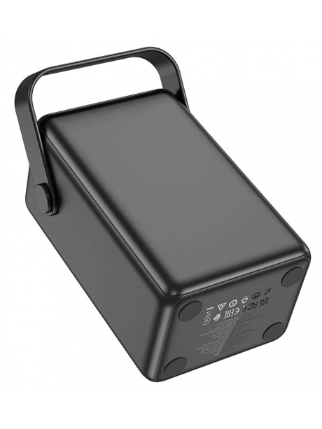 внешний аккумулятор со светильником Hoco J110 Powerful 22.5W compatible power bank(60000mAh) black