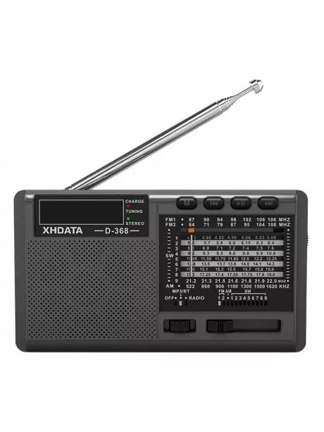 карманный радиоприемник XHDATA D-368 grey