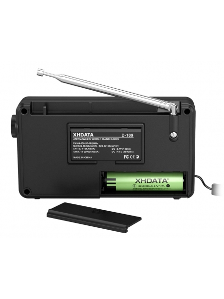 карманный радиоприемник XHDATA D-109 black