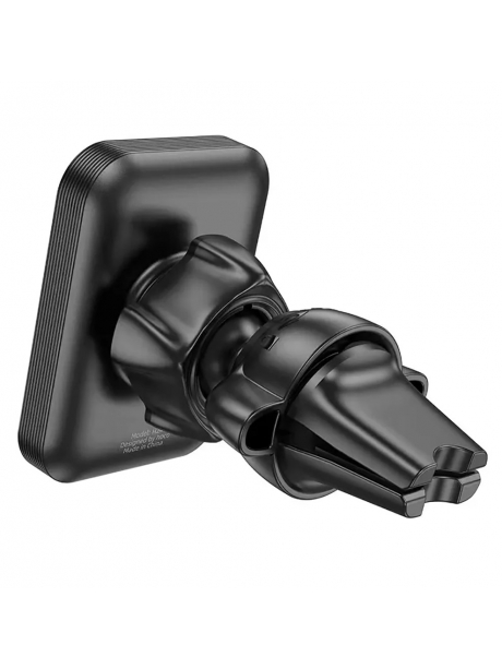 держатель для телефона в воздуховод Hoco H24 Climber magnetic car holder (air outlet) black &amp; grey