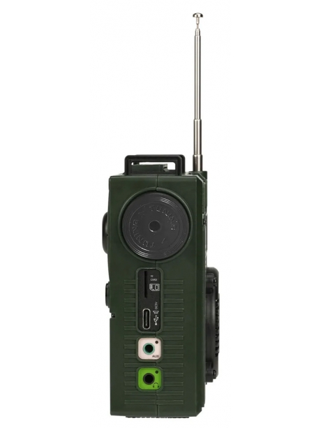 портативный цифровой радиоприемник Retekess TR112 green