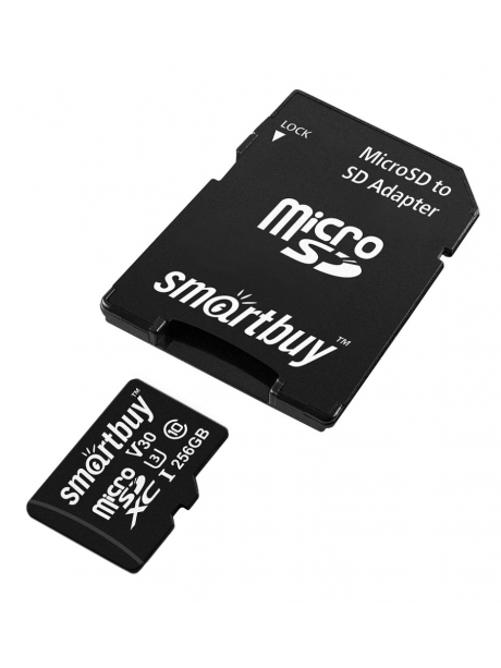 карта памяти SmartBuy 256GB microSDXC Class10 U3 
