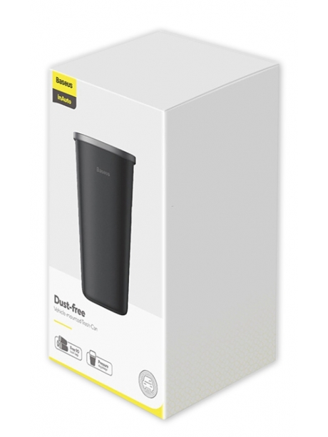 контейнер для мусора в машину Baseus Dust-free Vehicle-mounted Trash Can(Trash Bag 3 roll/90) black