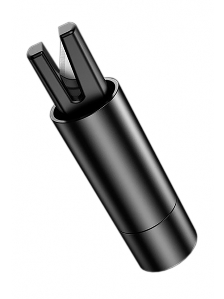 спасательный молоток в машину Baseus Sharp Tool Safety Hammer (Window-breaking+Safety belt cutting) dark gray