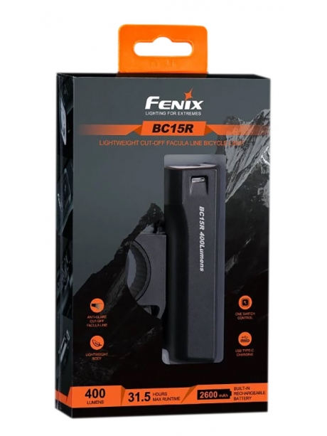велосипедный фонарь Fenix BC15R black