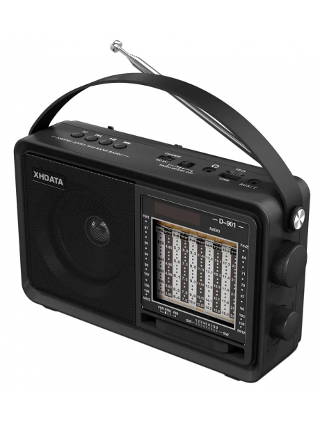 портативный радиоприемник XHDATA D-901 black