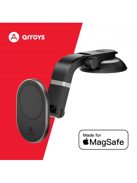 автомобильный держатель на присоске Arroys Dash-MS2 black