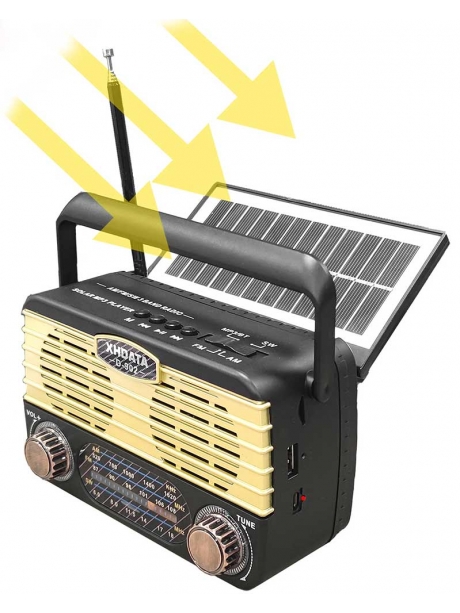 радиоприемник в стиле ретро XHDATA D-902 black