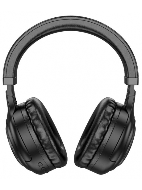 беспроводные наушники c RGB подсветкой Hoco W48 Focus BT headphones black