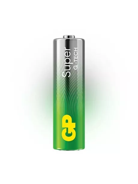 мизинчиковые алкалиновые батарейки GP LR03/AAA Super Alkaline G-TECH-S4 
