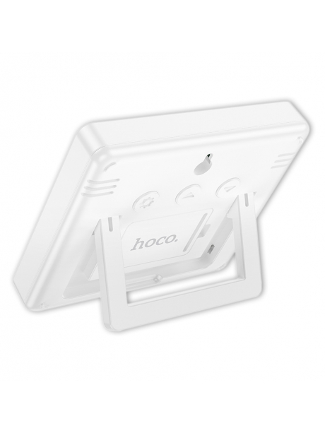 электронные часы с гигротермометром Hoco HX41 white