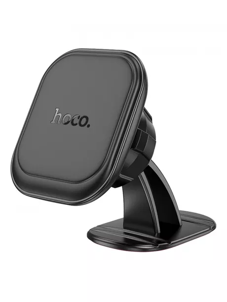 автомобильный магнитный держатель Hoco H30 Brilliant magnetic car holder (center console) black