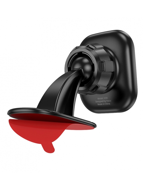 автомобильный магнитный держатель Hoco H30 Brilliant magnetic car holder (center console) black