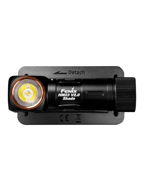 налобный фонарь с красным светом Fenix HM23 V2.0 shade