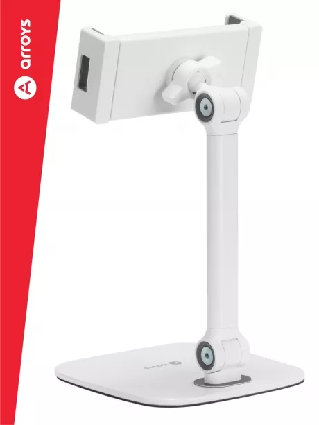 подставка настольная для планшета и смартфона Arroys TB-LU15 white