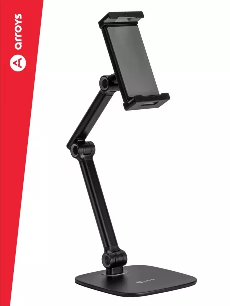 подставка настольная для планшета и смартфона Arroys TB-LU16 black