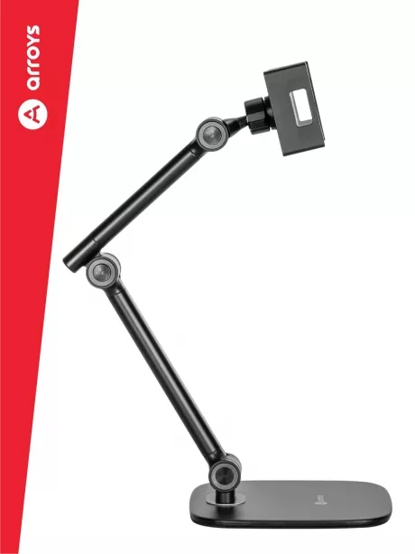подставка настольная для планшета и смартфона Arroys TB-LU16 black