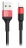кабель передачи данных Hoco X26 Xpress lightning 1m black & red