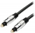 кабель оптический ATcom Toslink-Toslink 7,5м black silver
