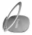 попсокет на телефон Baseus Invisible phone ring holder silver