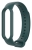 силиконовый ремешок Xiaomi для Mi Band 5 темно-бирюзовый