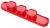 магнитный держатель для проводов Baseus Peas Cable Clip red
