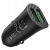 автомобильное зарядное устройство Hoco Z39 Farsighted dual port QC3.0 car charger black