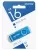 флешка USB SmartBuy Twist 16Gb blue