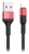 кабель передачи данных Hoco X26 Xpress lightning 1m black &amp; red