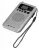 карманный цифровой радиоприемник Retekess TR106 silver