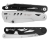 мультитул со съёмными ножницами Ganzo G304 silver black