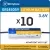 литиевые батарейки 3.6 В Westinghouse ER 14505Y (AA) axial wires 10шт. 