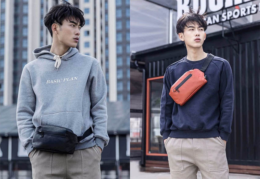 сумка мужская нагрудная Xiaomi Fashion Pocket Bag