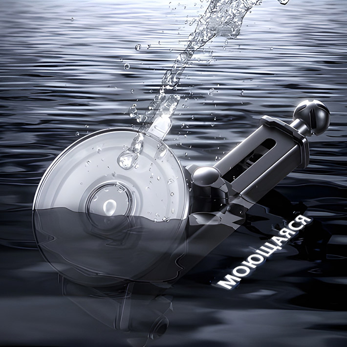 держатель ​Hoco HW5 Journey​ wireless fast charging car holder(center console)