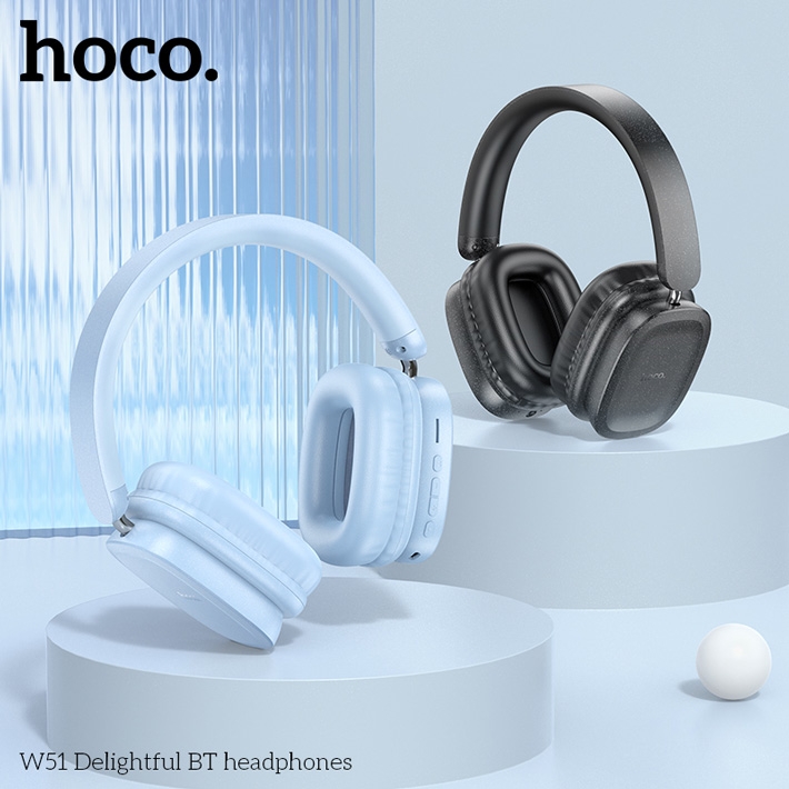 гарнитура Bluetooth стерео ​Hoco W51​ Delightful BT headphones